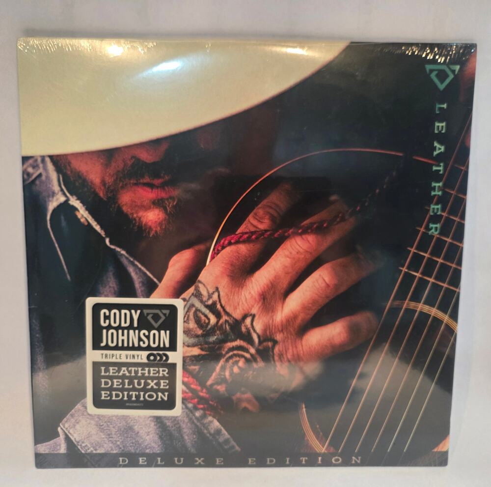 Cody Johnson Leather Deluxe Edition 3LP Vinyl Sealed Country Warner Nashville
